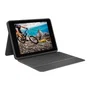 Logitech Rugged Folio Funda con Teclado para iPad 7.ª y 8.ª Gen, Negro